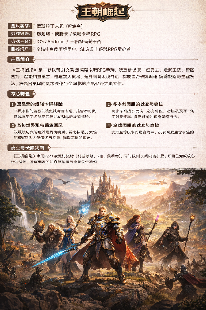 星欧平台王朝崛起手游